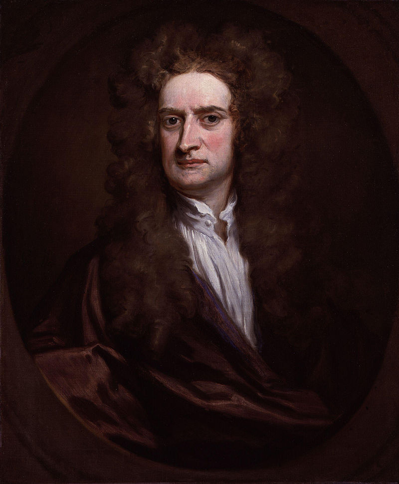 800px Sir Isaac Newton by Sir Godfrey Kneller Bt