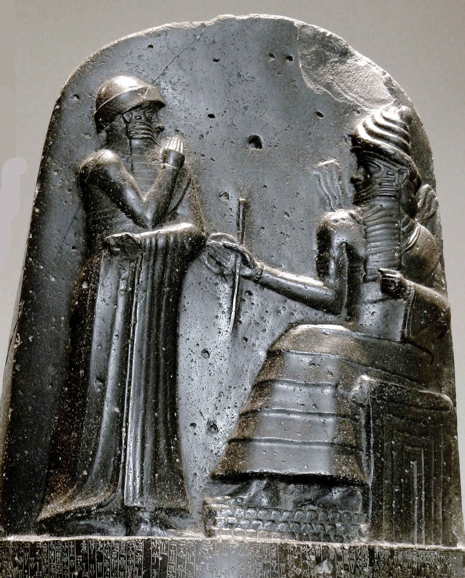 Babylone Louvre code Hammurabi stele