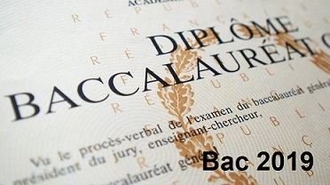 Sujet et corrigé bac 2019 Maths