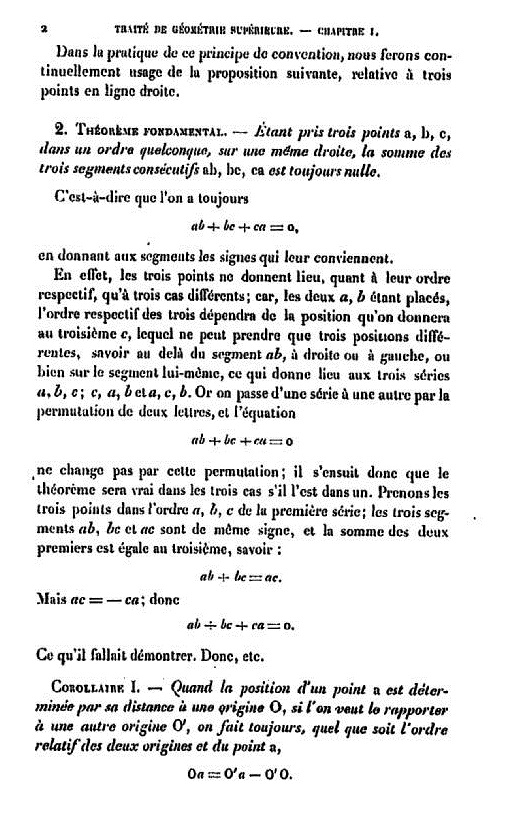 Traité  de géométrie supérieure (1852) - Chasles Michel