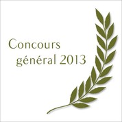 concours general 2013