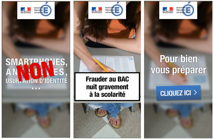 fraude au  bac