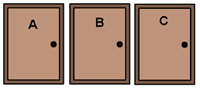 probleme 3 portes monty hall 1